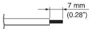 TOA BG-2240D-AM - [Cable end treatment] - 2