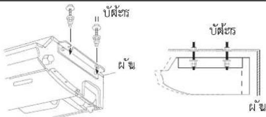 HAIER HCFI-36CSR32 - สำหรับการติดตั้งแบบฝังในฟ้าครึ่งหนึ่ง - 1