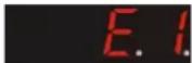 SMEG LB107B - ERROR DISPLAY - 2
