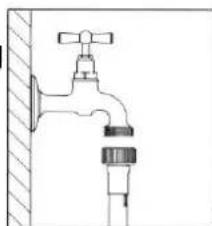 SMEG LB107B - CONNECTING TO THE WATER SUPPLY - 1