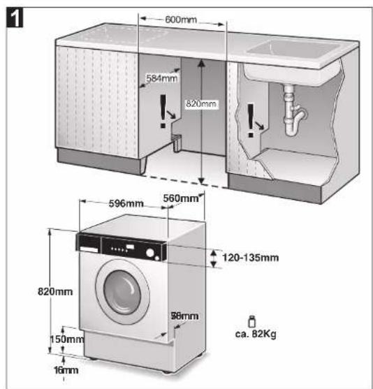 SMEG LB107B - Applicazione dello zoccolo - 1