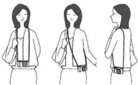 CASIO Exilim EX-ZR1750 - ■ Adjusting the Length of the Strap - 1