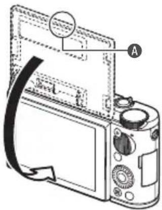 CASIO Exilim EX-ZR1750 - ■ Returning the Monitor Screen to Its Normal Position - 1