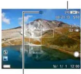 CASIO Exilim EX-ZR1750 - Align the mode dial with [☐] (Premium Auto Pro). - 1