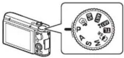 Diagram showing a camera module with an attached circular dial labeled with Chinese characters and numbers.