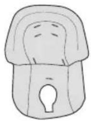 GRACO Swivi Seat - Seat Pad • Almohadilla del asiento - 1