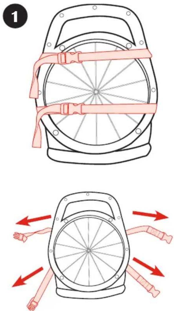 GRACO Swivi Seat - - Cómo sujetar el asiento para niños a la silla - 1