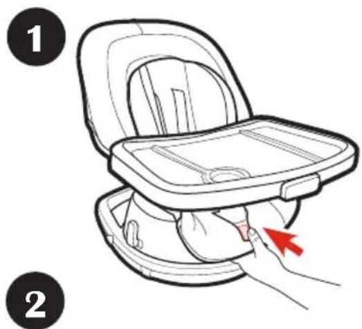 GRACO Swivi Seat - - Para recliner el asiento - 1