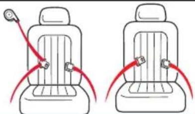 GRACO Sequel 65 - Vehicle Seat Belt - 1
