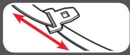 GRACO Sequel 65 - Sliding Latch Plate and ALR Retractor - 2