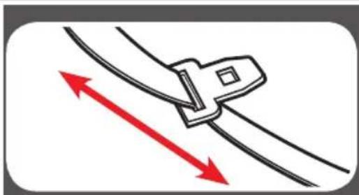 GRACO Sequel 65 - Sliding Latch Plate and Switchable Retractor - 1