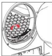 TEKA TKS 850 C - Clean the lint filter - 1