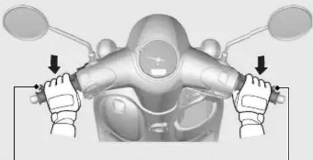 Honda Metropolitan NCW50 (2017) - Braking - 1