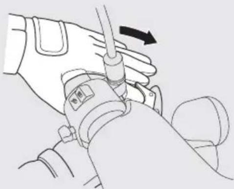 Honda Metropolitan NCH50 (2015) - Rear Brake Lock - 2