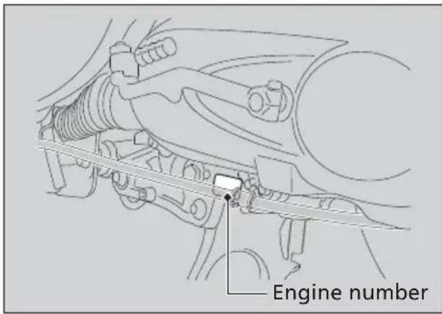 Engine number