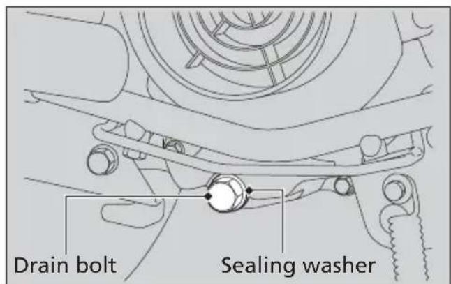 Drain bolt Sealing washer