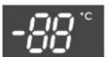 ELECTROLUX ESE6101A-B - Function setting of the LED display - 4