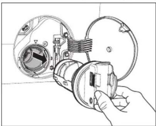 ELECTROLUX EWF1042Q7WB - To clean the drain pump: - 7
