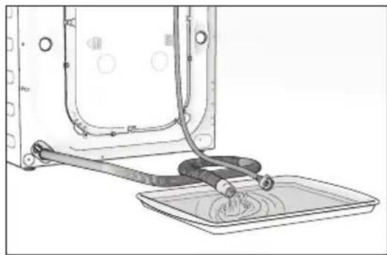 ELECTROLUX EWF1042Q7WB - การระบายน้ำในกรณีฉุกเฉิน - 2