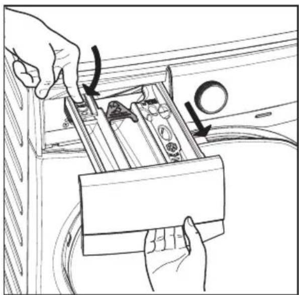 ELECTROLUX EWF1042Q7WB - Cleaning The Dispenser Drawer - 1