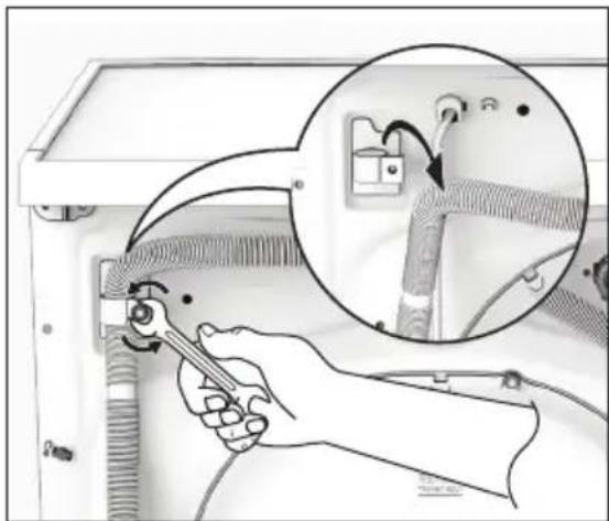 ELECTROLUX EWF1042Q7WB - Emergency Drain - 1