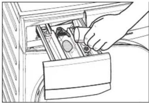 ELECTROLUX EWF1042Q7WB - ดวงสารซักผ้าและนป้ายาปรับผ้าหุ่ม - 1