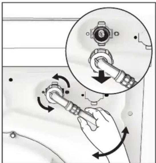 ELECTROLUX EWF1141R9SB - การทำความสะอาดตัวกรอง ท่อ naï่ำเข้า - 2