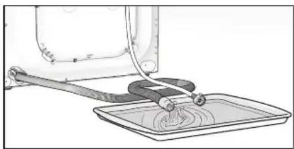 ELECTROLUX EWF1141R9SB - การระบาย้ำไหกรณีฉุกเฉิน - 2