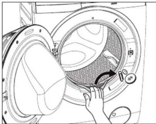 ELECTROLUX EWF1141R9SB - การบรรจุฬาลงถังซัก - 1