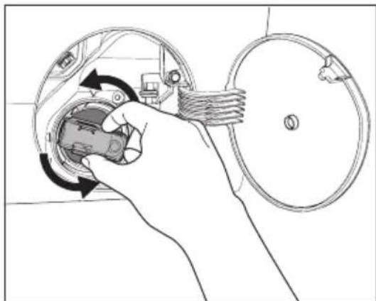 ELECTROLUX EWF1141R9SB - To clean the drain pump: - 6
