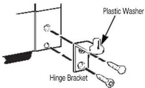 Plastic Washer Hinge Bracket