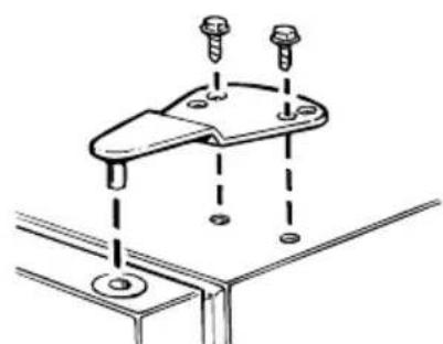 RCA MTX16EABWW - Transfer Top Hinge to the Left - 2