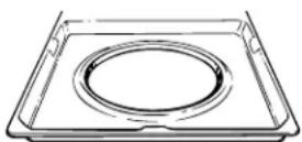 RCA LGB356BEAAD - Drip Pans (on some models) - 1