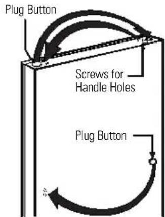 Plug Button Screws for Handle Holes Plug Button