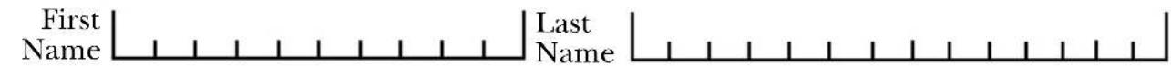 First Name Last Name