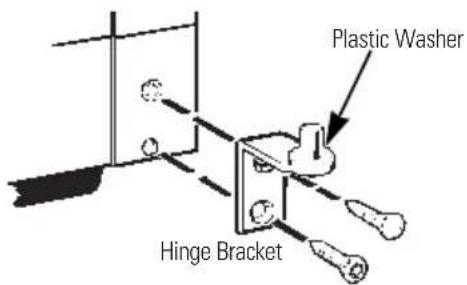 Plastic Washer Hinge Bracket
