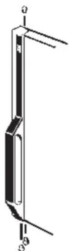 RCA MTX18GABAA - Transfer Freezer Door Handle - 1