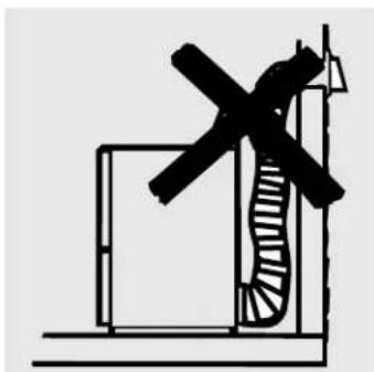 RCA BJLR473EVWW - Incorrect Venting - 1
