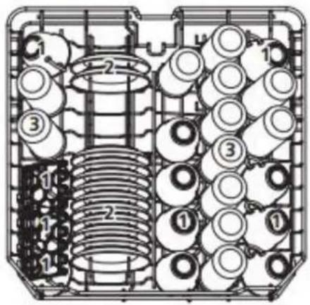 Technical diagram of a mechanical assembly with numbered components, likely a valve or pump assembly.