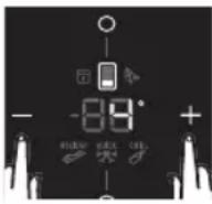 ELECTROLUX ETB3400H-A - Adjusting the refrigerator temperature - 1