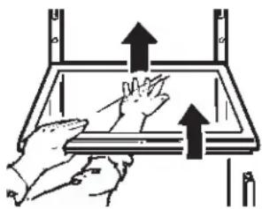 RCA MSK28PFDAA - Drawer and Cover Removal - 1