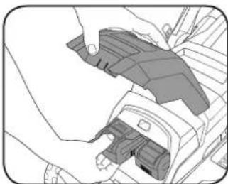 Ozito PXLMTK-4182 - Inserting the Batteries & Safety Key - 1