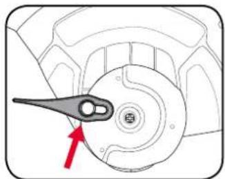 Ozito PXBGTK-258 - Attaching a Blade - 1