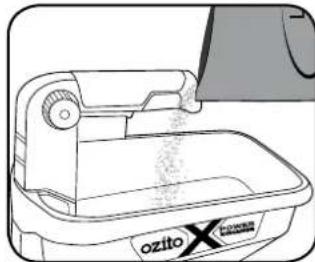 Ozito PXCUSS-018 - USING THE UNIVERSAL SPREADER - 2