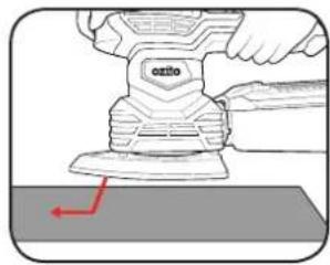 Ozito MSK-001 - SANDING - 3