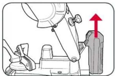Ozito PXCCSSS-018 - Removing a Battery from the Sharpener - 2