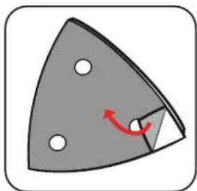 Ozito MFR-2200 - Changing Sanding Paper - 2