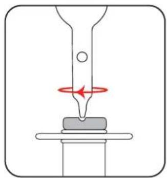 Ozito ZLRTS-012 - Locating a cutting/sanding disc - 3