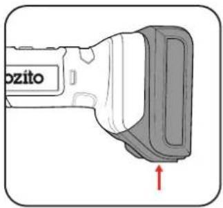 Ozito ZLRTS-012 - FITTING THE BATTERY - 1