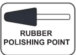 RUBBER POLISHING POINT